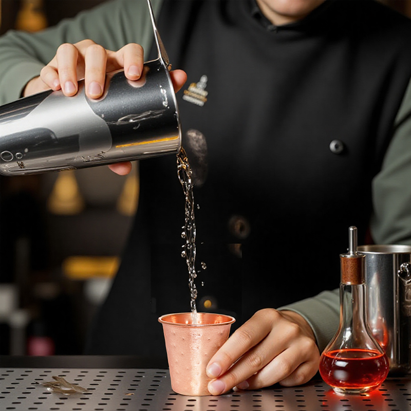 4個/6個セット 銅メッキビールカップ 2オンス 耐衝撃 モ - Copper Cocktail Mug のレビューと価格