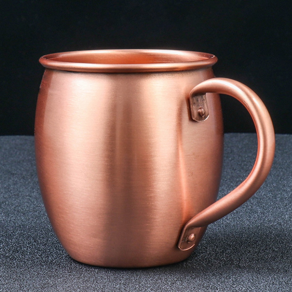 冷たい飲み物用の純銅製マグカップ,ドラムカップ,カクテルカッ - Copper Cocktail Mug のレビューと価格