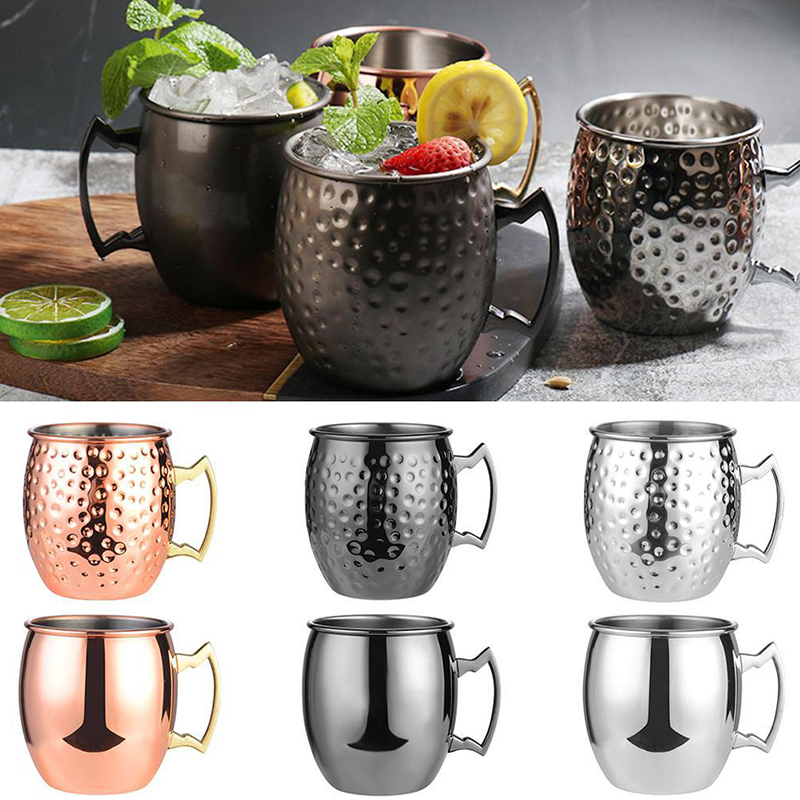 1 個 530 ミリリットルステンレス鋼モスクワミュールマグ - Copper Cocktail Mug のレビューと価格