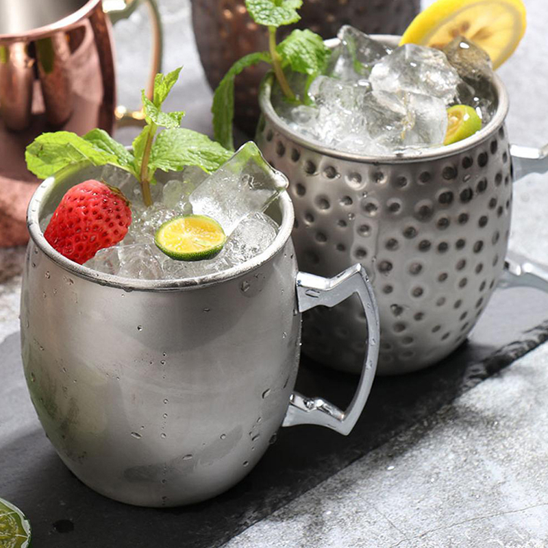 1 個 530 ミリリットルステンレス鋼モスクワミュールマグ - Copper Cocktail Mug のレビューと価格