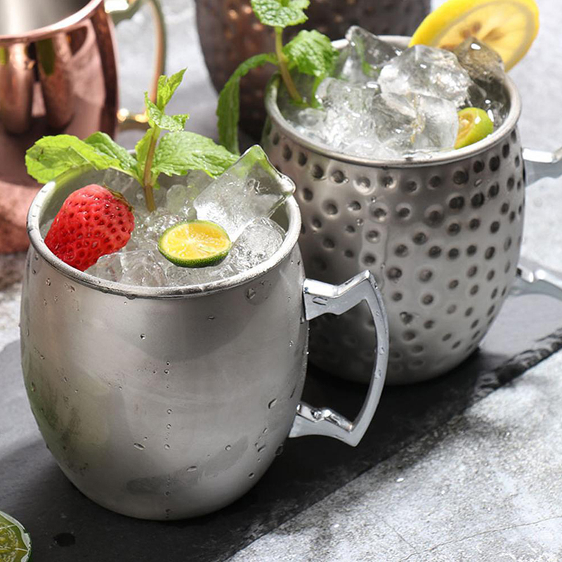 1 個 530 ミリリットルステンレス鋼モスクワミュールマグ - Copper Cocktail Mug のレビューと価格