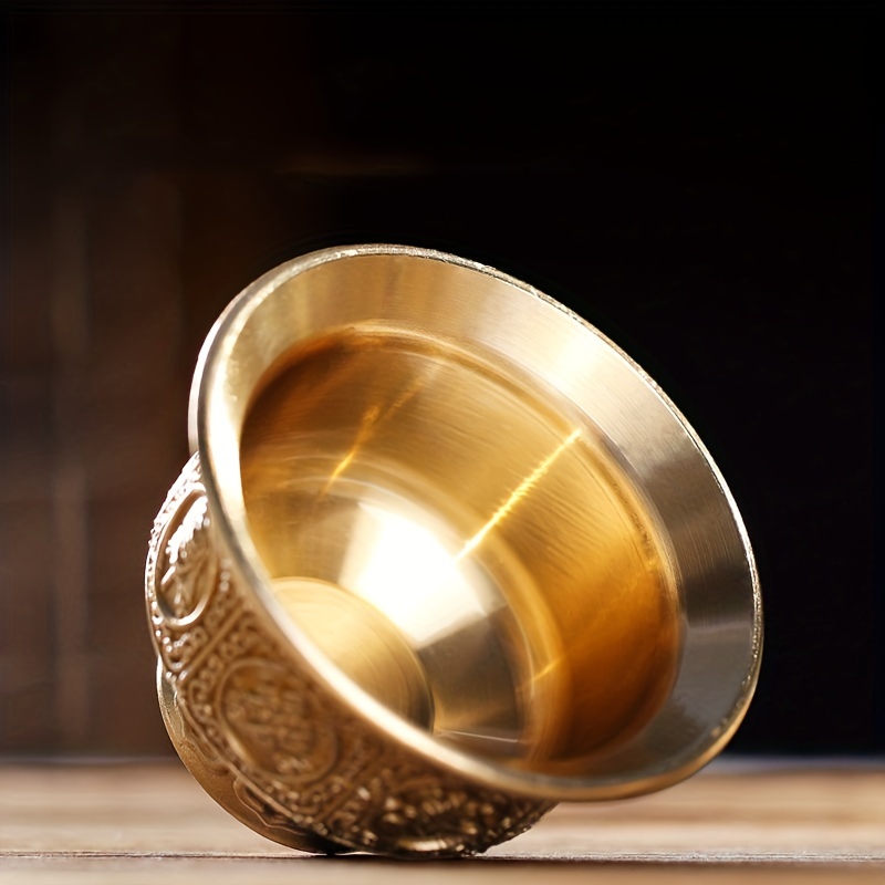 最高の銅製の飲用ボウル、華やかなチベット合金、神聖な水カップ - Copper Cocktail Mug のレビューと価格