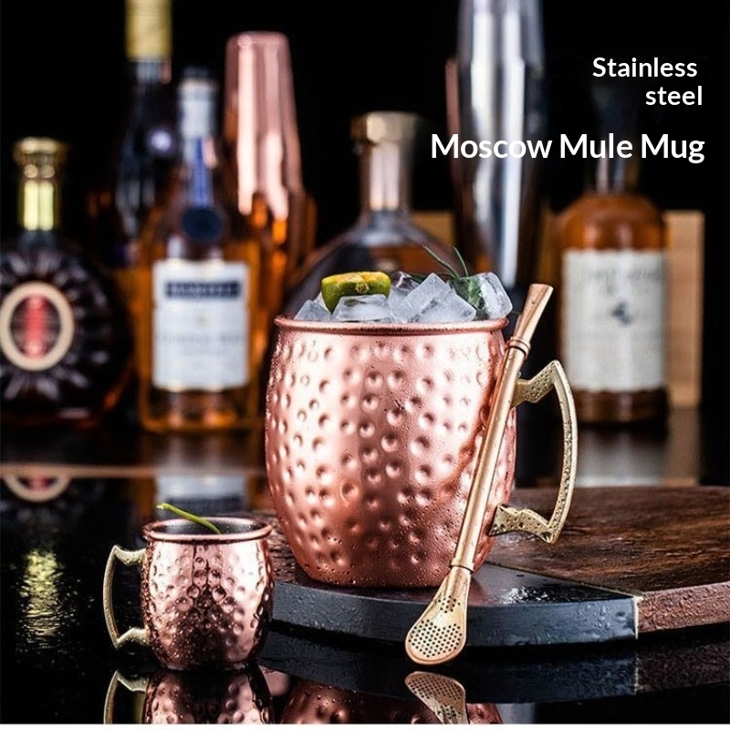 530mlカクテルワインカップ モスクワミュールマグ ステン - Copper Cocktail Mug のレビューと価格