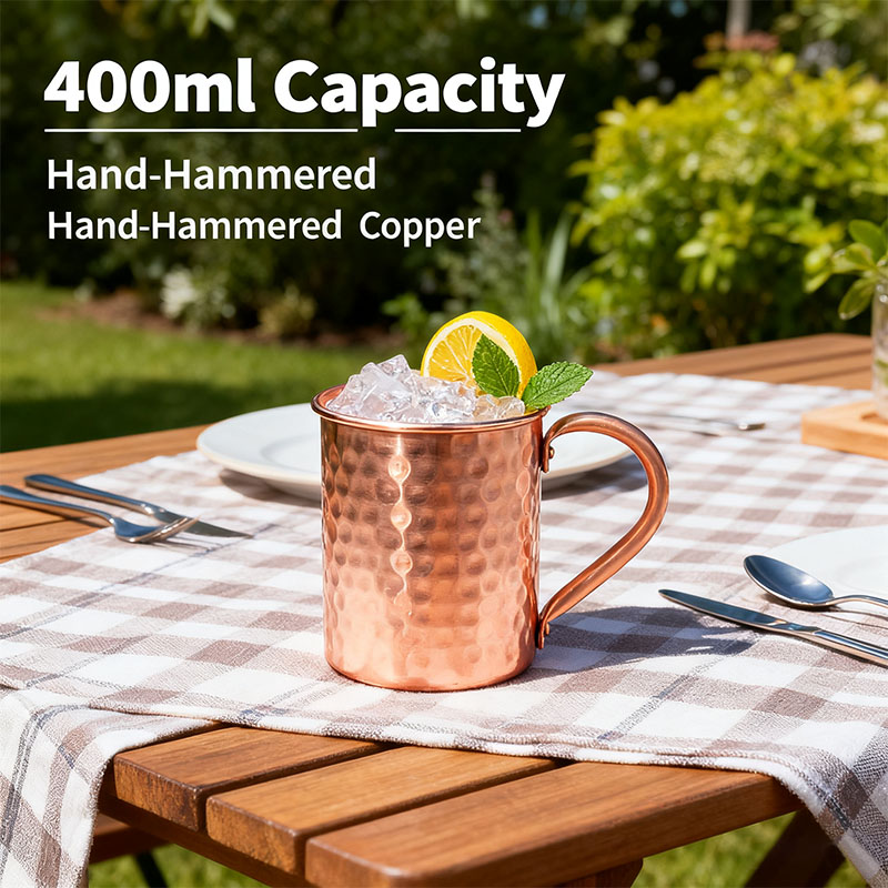 新品100%銅製カップ 純銅製 モスクワミュール用ピュアカッ - Copper Cocktail Mug のレビューと価格
