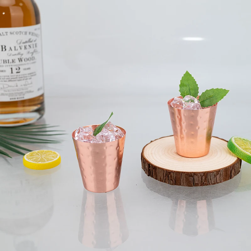 6cs 8個入り 新品 100%銅製カップ 純銅 モスクワミ - Copper Cocktail Mug のレビューと価格
